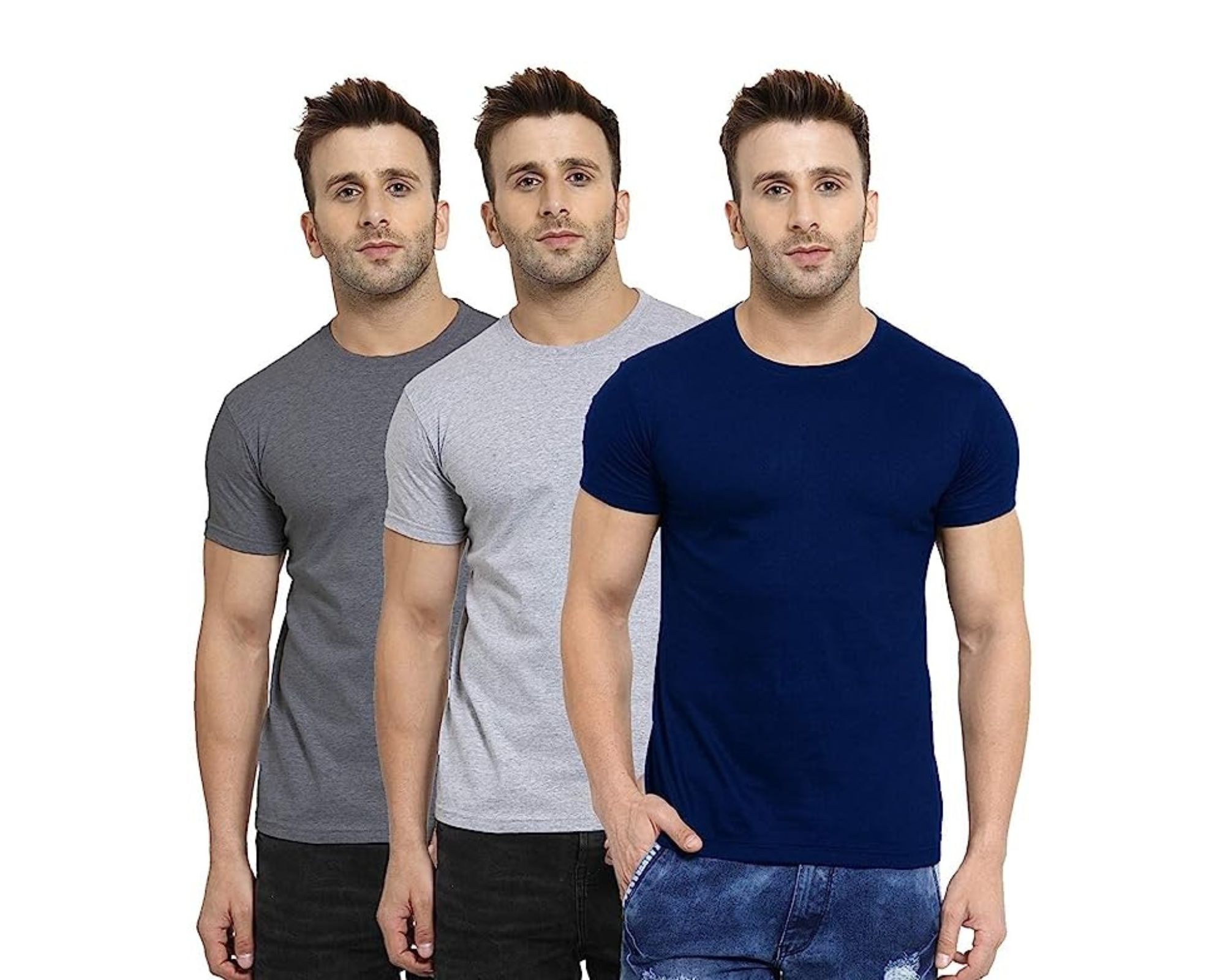 Men's Regular Fit T-Shirt half sleeves