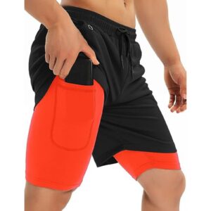 Workout Running Shorts Athletic Yoga Gym Shorts Polyster