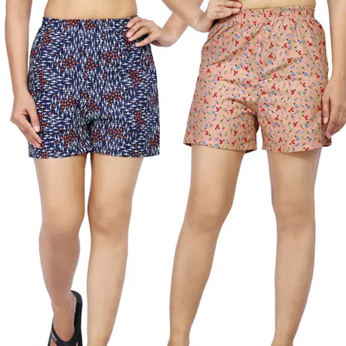 Cotton Boxer Shorts for Woman