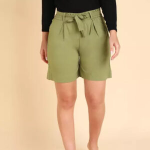Woman Pleated Shorts